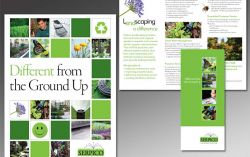 Logos & Identity Systems (Brochures/Folders) – Serpico Landscaping